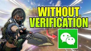 HOW TO CREATE A WECHAT ACCOUNT WITHOUT VERIFICATION!! | DELTA FORCE MOBILE