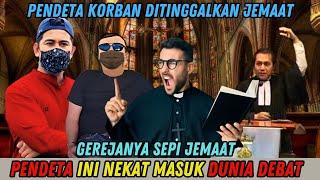 GEREJANYA SEMAKIN SEPI PENDETA INI NGAMOK DATANGI SEORANG USTADZ MENANTANG DEBAT