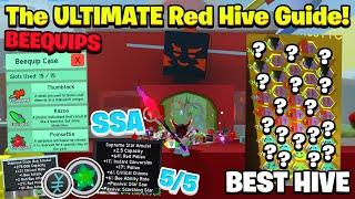 The ULTIMATE Red Hive Guide! | Bee Swarm Simulator 