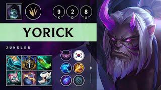 Yorick Jungle vs Viego - KR Master Patch 25.04