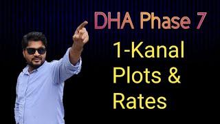 DHA phase 7 Lahore 1kanal plots & Rates