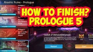 HOW TO FINISH? Akashic Ruins - PROLOGUE 5 (THE FORBIDDEN SOLITUDE DOME) Walkthrough