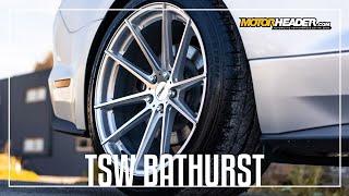 TSW BATHURST Silver Rotary Forged wheels from MotorHeader India