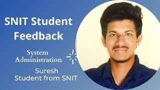 Student Success Story | IT Networking Training | SNIT