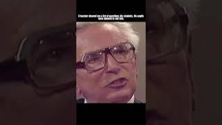 Dr. Viktor Frankl discusses suicide in death camps.  #logotherapy #shorts