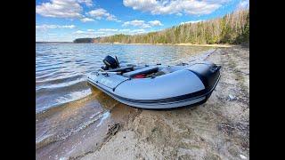 Yamaha 9.9 (15), RiverBoats RB- 330 (НДНД). Обзор, спуск на воду, запуск и обкатка мотора на Озерне.