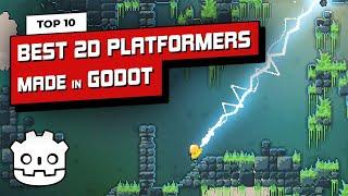 Top 10 2D PLATFORMERS Made in Godot