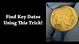 How To Restore Dates To Find Key Dates On Buffalo Nickels