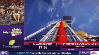 Mirror's Edge Catalyst NG+ @ SGDQ 2017 by matchboxmatt