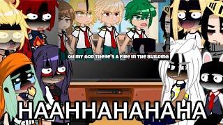 Pro heroes, LOV and Inko React to That one French Teacher: || mha/bnha || Gacha Club/Life ||