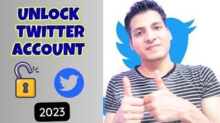 How to unlock a twitter account | Twitter account locked how to unlock