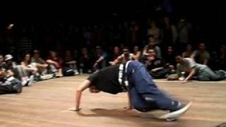Floor Wars Kopenhagen 2010 / Footwork Semifinal / Prodigyy (A) vs KLP (F)
