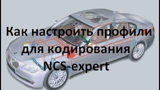 Как настроить профили для кодирования NCS-expert\coding NCS expert