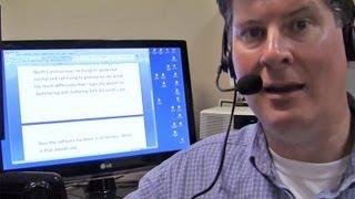 Dragon Naturally Speaking Premium - Voice Recognition Software Test and Review