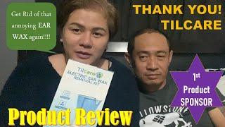 Tilcare - Ear Wax Removal Kit (our 1st Product Sponsor) Product Review because Ear Wax Clog AGAIN!