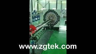 ZGTEK fully automatic filter cage welding machine buyer show