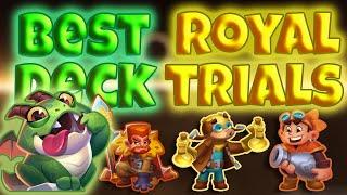 *NEW* BEST DECK in ROYAL TRIALS | RUSH ROYALE