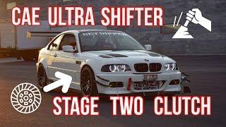 2001 E46 Stage 2 clutch and CAE shifter install+review