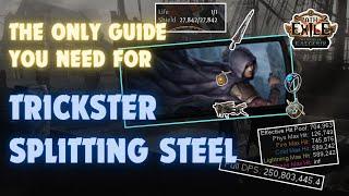 [POE 3.25] Trickster Splitting Steel Build Guide | Intelligence & Energy Shield Stacker