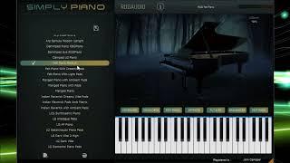 #RDGAudio #SimplyPiano string Presets Demo AU VST3 Plugins