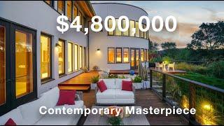 Stunning Contemporary Masterpiece with over $2 Million in upgrades!