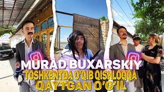 Murad BuxarskiyInstagramni Portlatgan Videolari !! Ota va O'g'il Kulgudan Qotib Qolasiz !!