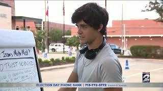 LIVE: 'Why Are You Here?' Houston Voters Write Out Reasons They're Voting This Election