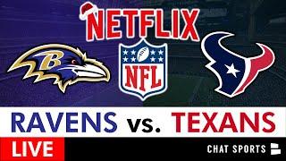 Ravens vs. Texans Live Stream Scoreboard, FREE Christmas Watch Party | NFL Week 17 On Netflix