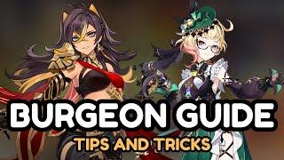 How to play BURGEON | Genshin Impact