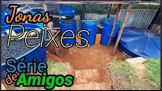 #Piscicultura #Aquaponia  ( PEIXES + PLANTAS )  Série de Amigos / JONAS , ARAÇATUBA / SP