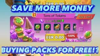 Buying Packs For Free! Save More Money! Lords Mobile