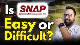 Is SNAP Exam Easy Or Difficult? Number Of Attempts? Sectional Details | SNAP Exam Preparation Guide