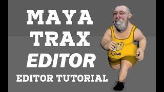 Maya Trax Editor Tutorial - insert multi fbx animation into maya