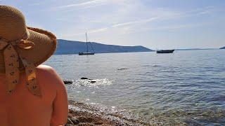 My naked life Sea, beach, relaxation. Video for your relaxation. Blogger nudist. Mila naturist.