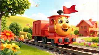 Train Finger Family | Nursery Rhymes for Kids | Daddy Train Song for Children
