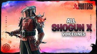 All Shogun X Boss Voices/Voicelines in Fortnite Chapter 6 - Fortnite Bosses Voicelines