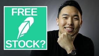 Opening A Free Stock on Robinhood!