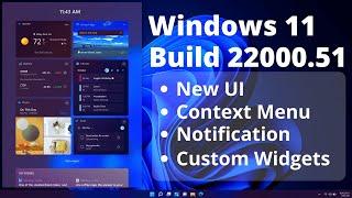 windows 11 build 22000 | Windows 11 latest insider 22000.51 build what's new