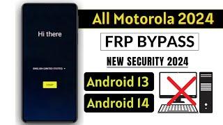 How To Bypass a Google Lock On a Motorola Phone 2024-Moto Frp Bypass 2024