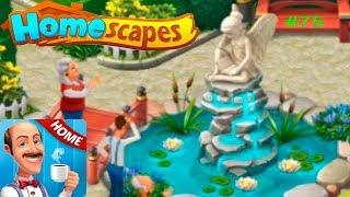 HomeScapes Дворецкий Остин #75 (уровни 434-439) Открытие Статуи! Детское игровое Видео Let's Play