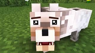 CrazyDek! Wolf Life 4    Minecraft animation