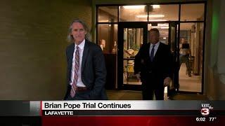 Jury selection begins in Brian Pope's Trial