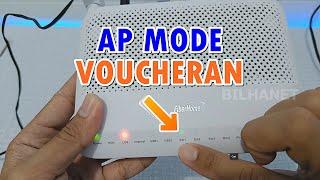 Setting Mode AP FiberHome HG6145D2 untuk Access Point Hotspot Voucher Mikrotik