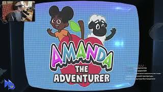 ПРОШЁЛ ЛИ ОЛЁША ДЕТСКУЮ ИГРУ??? | Олёша играет в Amanda the Adventurer