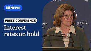 IN FULL: RBA Governor Michele Bullock speaks after keeping interest rates on hold | ABC News