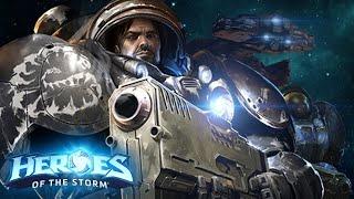 Jim Raynor's Auto Attack Build Is A Force of Nature! | Heroes of the Storm Gameplay