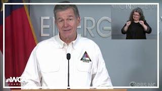 LIVE: North Carolina Gov. Roy Cooper on Helene preps, latest forecast