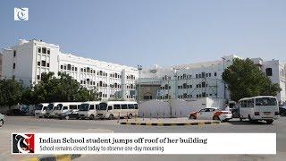 Indian School student jumps off the roof of her building