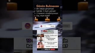 Bulmacayı çözebildin mi? #mizah #shorts