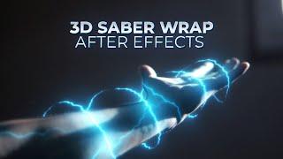 Create 3D Saber Wrap Effects In After Effects